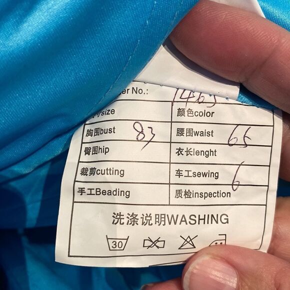 Women’s Fairy Tale Prom Party Dress with Corset back Size 2 NWT - Picture 10 of 11